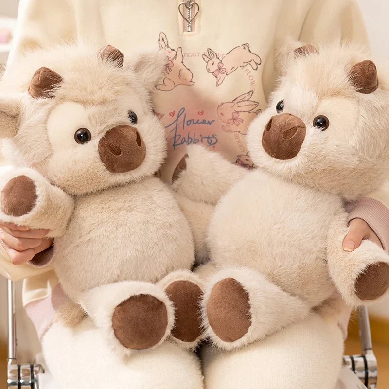 Charming Cuddle Cow Plush Toy