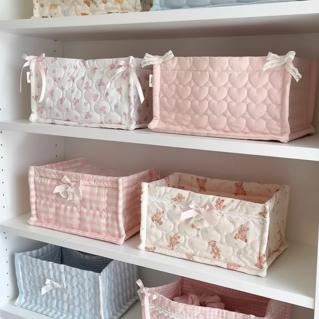 Chic Lace Storage Basket